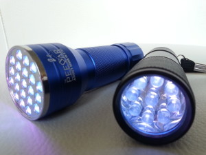 Batteries Powering PeeDar & PeeDar 2.0 UV Flashlights